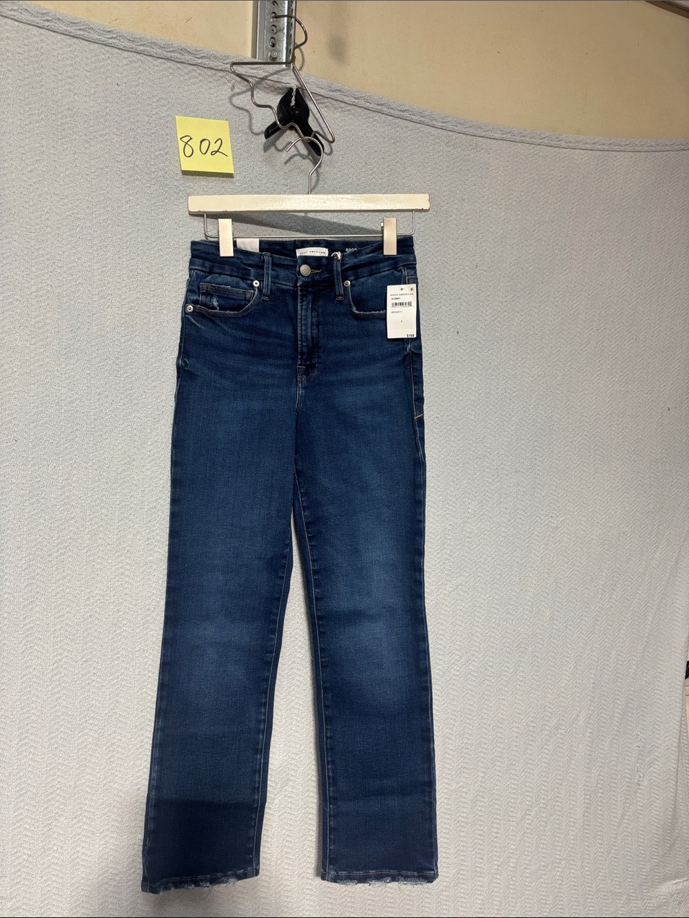 Good American size 2 straight jeans NWT